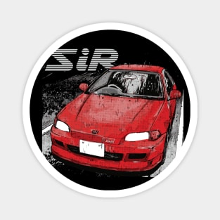 Shingo Shoji's Honda Civic SiR-II (EG6) INITIAL D Magnet